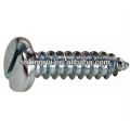 Slotted pan head tapping screws